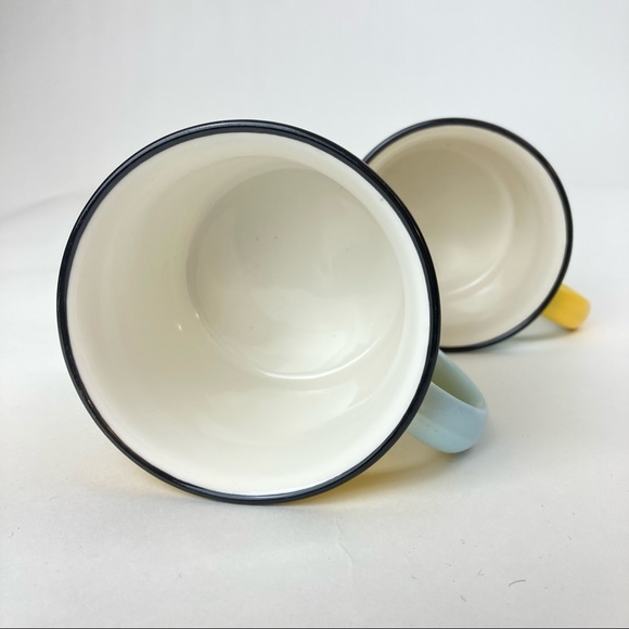 Eco One Coffee Mug Set in Blue and Yellow - Picture 4 of 4